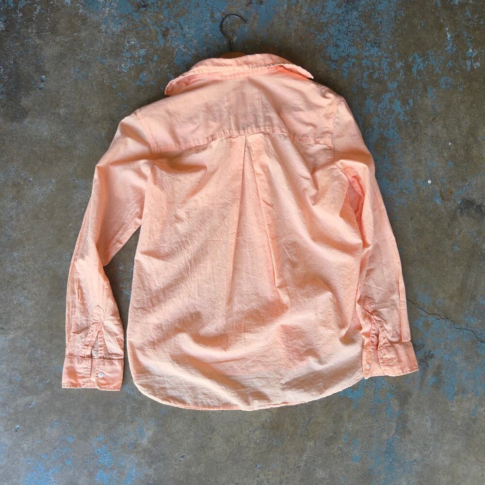 Grayson The Hero Button Up Shirt Size XS 01 Peach Pink Long Sleeve 100% Cotton - Picture 8 of 8